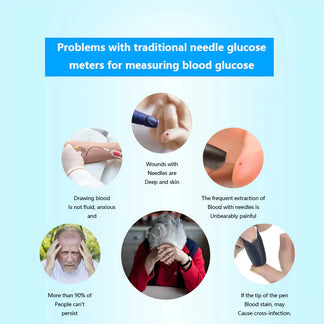 🔥 Huge Savings – 50% OFF 🔥 Needle-Free Glucose Meter