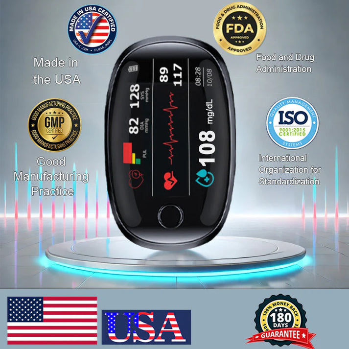 🔥 Huge Savings – 50% OFF 🔥 Needle-Free Glucose Meter